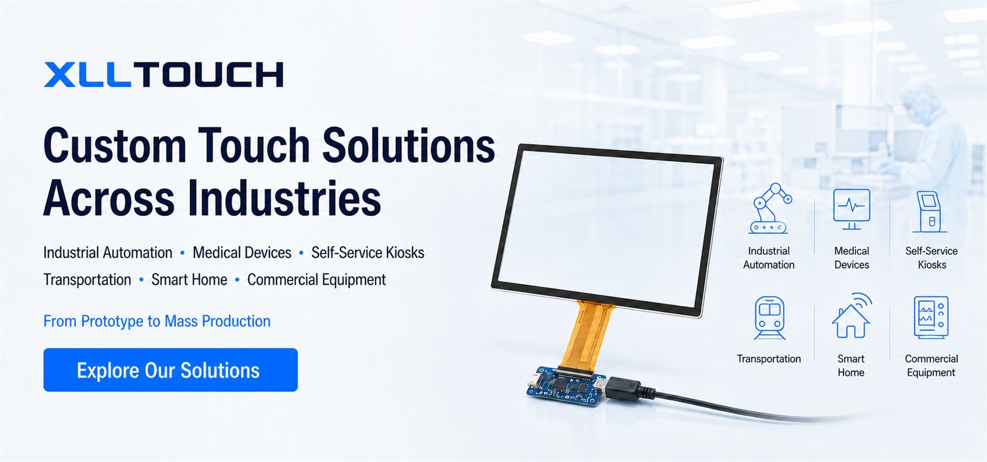 Kwaliteit Capacitieve Touch Panels Fabriek