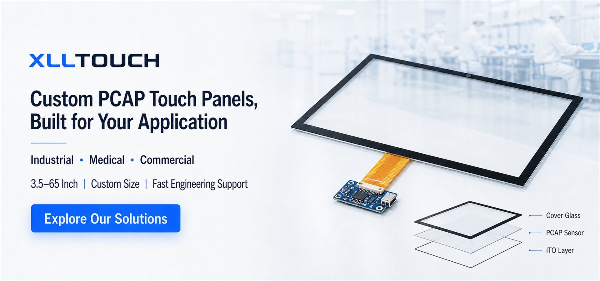 Kwaliteit Capacitieve Touch Panels Fabriek