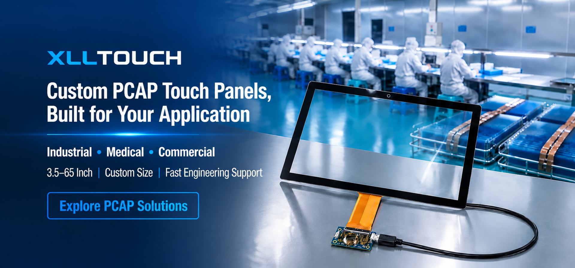 Kwaliteit Capacitieve Touch Panels Fabriek