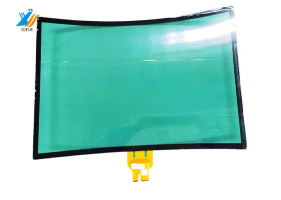 Gepersonaliseerd gebogen capacitieve touchscreen scherm 49 inch Zwart