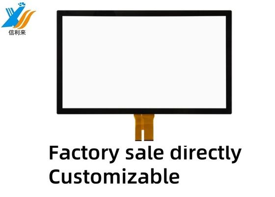Aanpasbare 43 inch zwarte infrarood touchscreen monitor met een breed temperatuurbereik