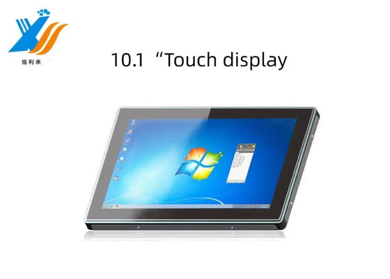 Op maat gemaakt waterdicht oliedicht Anti-UV AR AF AG 10,1 inch geprojecteerde capacitieve Tch Monitor LCD Touch Screen Display met VGA HDMI