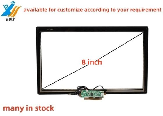 8 inch Multi touch geprojecteerde USB capacitieve (PCAP) GG GFF ITO touchscreenpaneel Tft LCD Display LED Monitor aangepast AR AG AF Anti-UV waterdicht handschoen pen touch tablet pc educatieve games