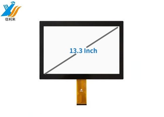 13.3 inch capacitieve touchscreen in zwart met hoge gevoeligheid voor Smart Home