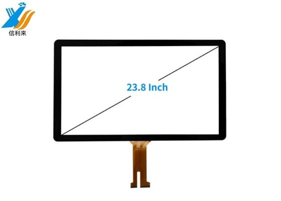 Aanpasbare 43 inch zwarte infrarood touchscreen monitor met een breed temperatuurbereik