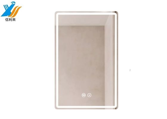 178/178 Zienhoek LED Touch Screen Smart Mirror Met Display IPS LCD-scherm