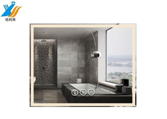 AC100-240V Smart Mirror met IPS Display 5 mm Mirror Touch Screen ingeschakeld