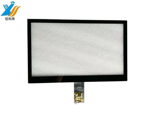13.3 inch capacitieve touchscreen met USB-interface en 4*R10 hoek