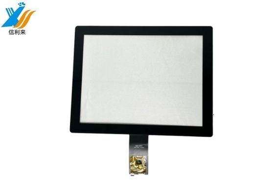 Aanpasbaar 10,4 inch Multi Touch Screen G+G Structure 16:9 View Area Ratio met COF Connection Type