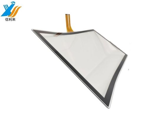 Snelle reactietijd en buigsame flexibiliteit capacitieve gebogen touchpaneel met touchtechnologie