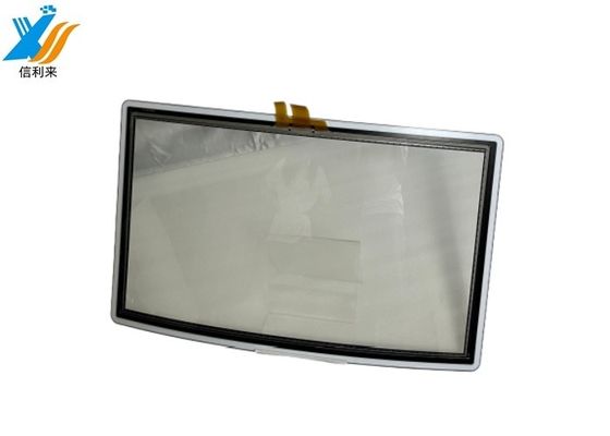 Goede prijs 32 inch gebogen aanraakschermpaneel Multi touch PCAP aanraakscherm waterdicht oliebestendige Anti-UV aanpasbare industriële commerciële medische jukeboxes online