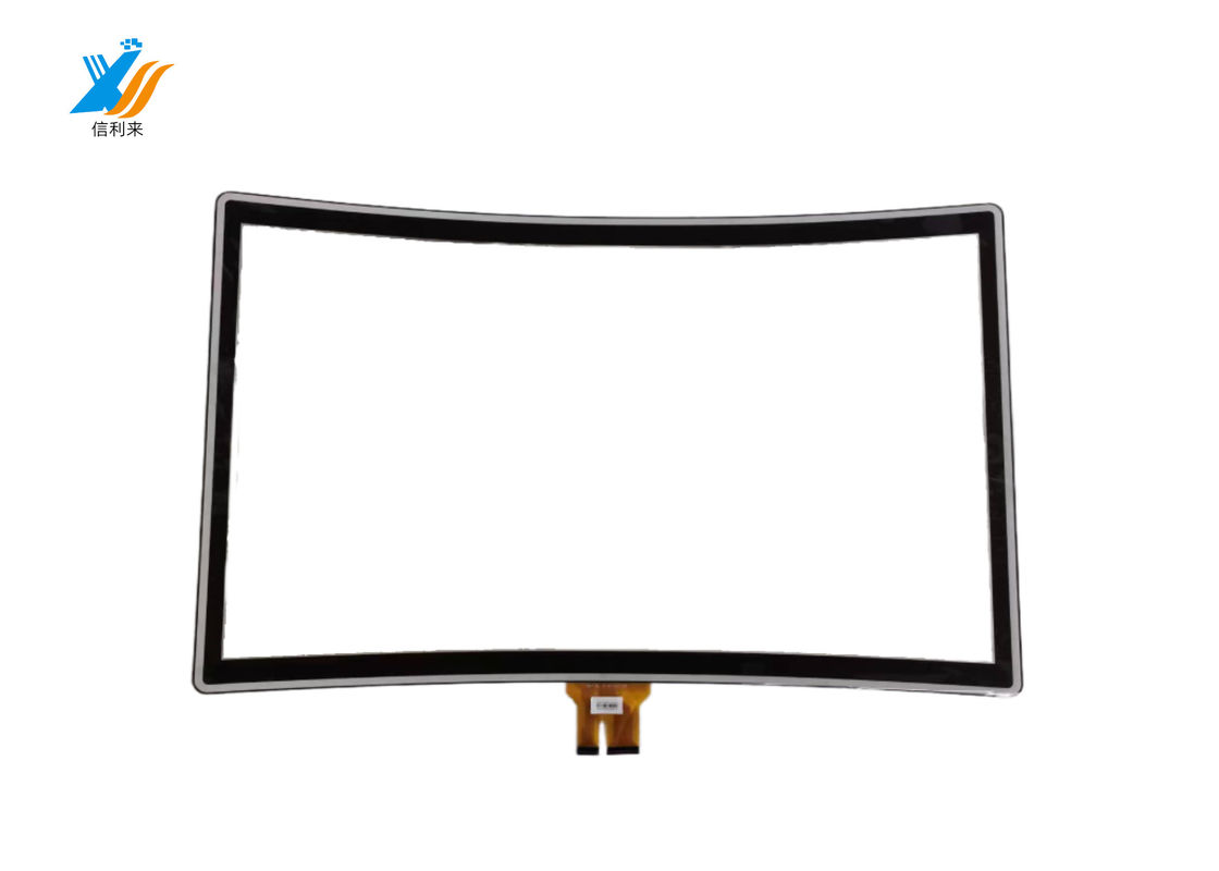 Gekrompen industrieel all-in-one PC touchscreen buigbaar paneel type 1500R