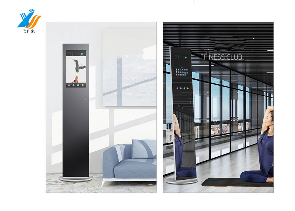 Hot sale Aanpasbaar Multi Touch Capacitive Touch Screen Smart Mirror waterdicht LED Touch Screen Mirror voor fitnessclub