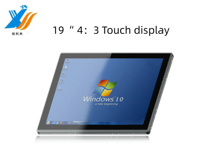 Aanpassen 19 "Multi touch geprojecteerde capacitieve (PCAP) touchscreen waterdicht oliebestendige Anti-UV AR AG AF pen touch lcd Display led Monitor VGA HDMI voor industrieel commercieel medisch onderwijs