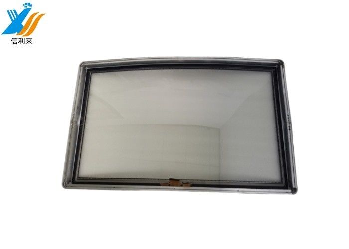 Op maat gemaakte gebogen capacitieve touchscreen 32" waterdicht oliedicht Anti-UV AR/AF/AG