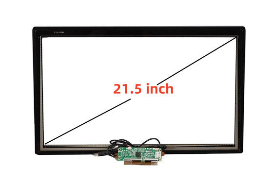 21.5 inch Multi touch geprojecteerde capacitieve (PCAP) GG GFF touchscreen paneel Anti-UV waterdicht olievrij pen touch aangepast lcd display led monitor voor industriële commerciële display vending Treadmill