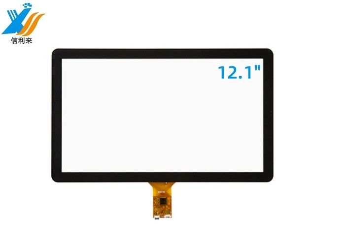 12.1 inch geprojecteerde capacitieve GG GFF Touch Screen panel waterdicht olie-dicht Anti-UV AR AG AF Op maat gemaakt voor commercieel medisch industrieel onderwijs